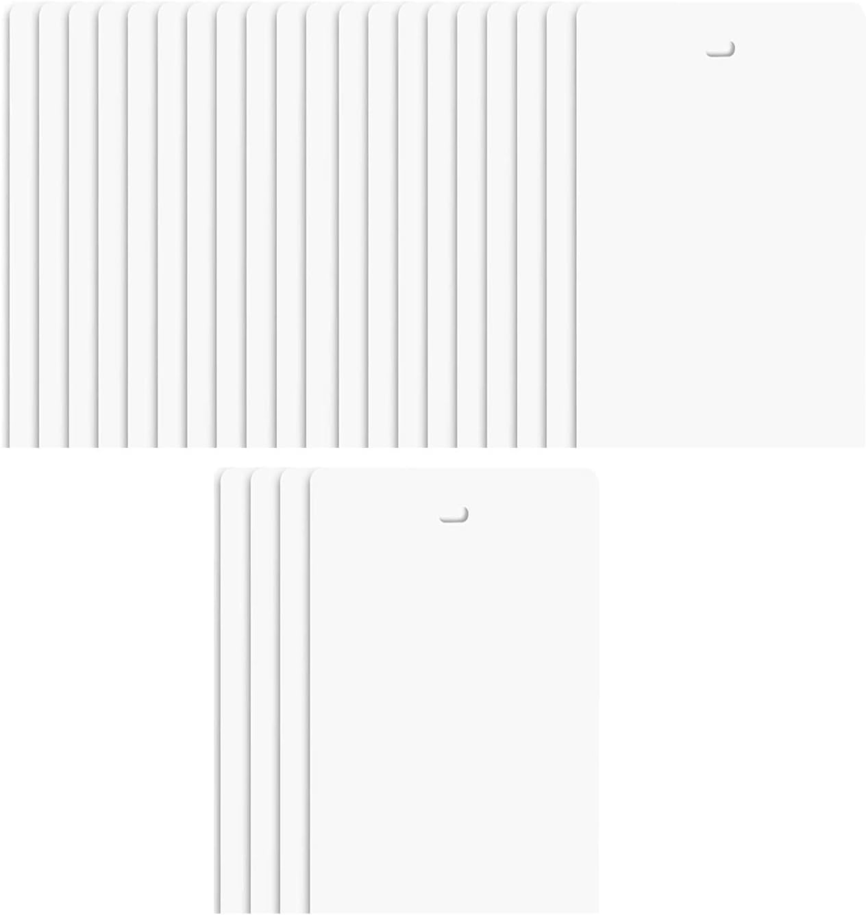Vertical Blinds Replacement Slats 82.5” White Vinyl PVC Slats Sliding Glass