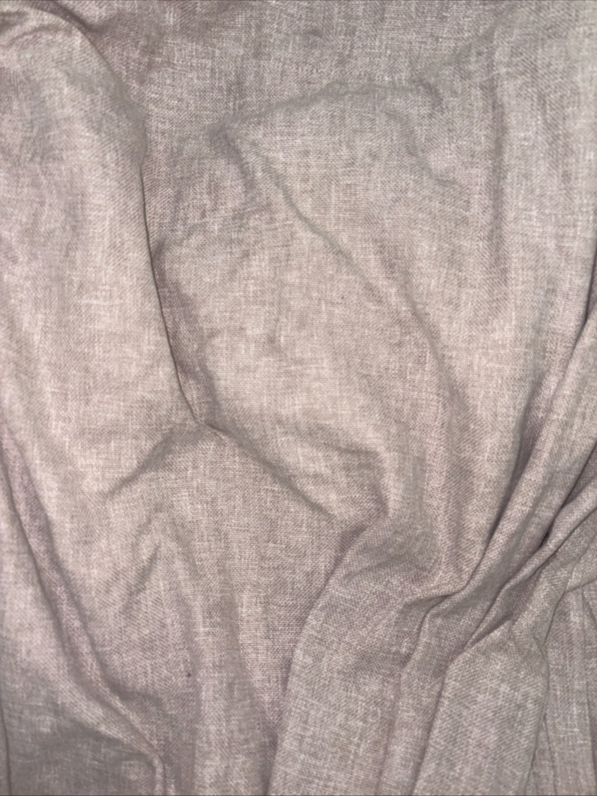 HEAVY CUSTOM MADE DRAPES PINCH PLEAT CURTAIN cotton linen blend 108×80 single