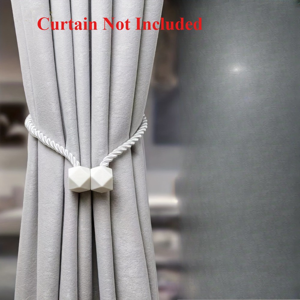 Strong Magnetic Curtain Tie Rope Decor Strap Home Window Bundling Daily Use