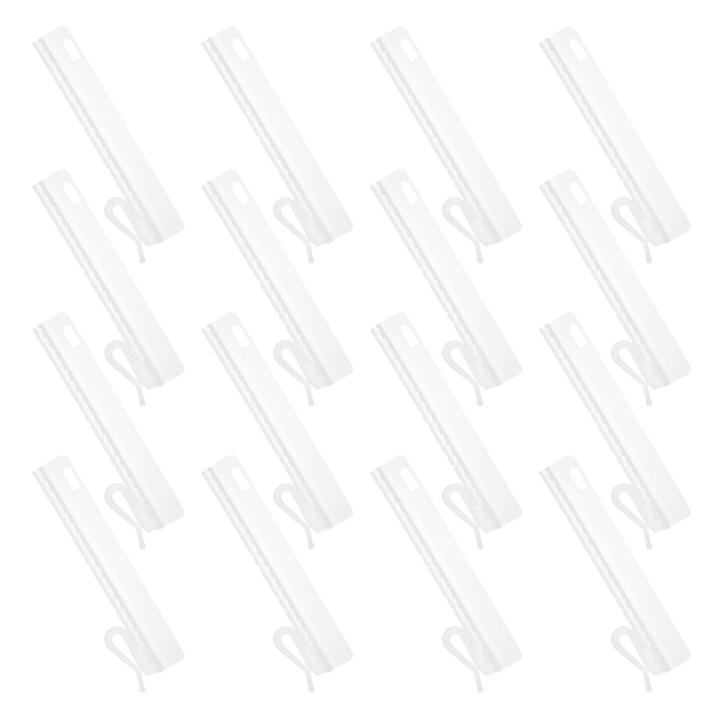 60 Pcs Clip-type Curtain Hook Adjustable Clips for Drapes Pleated Hooks Drapery