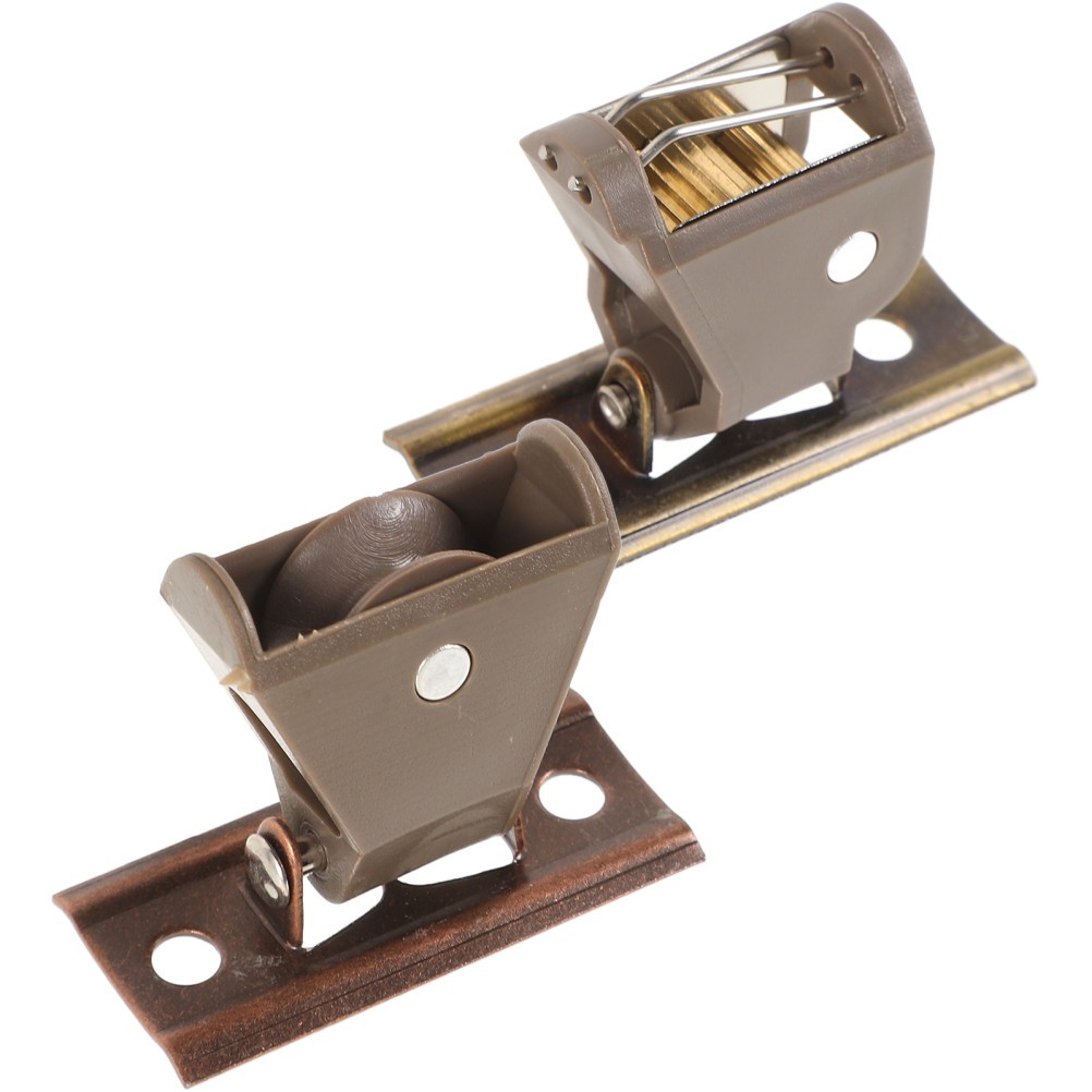 Cord Lock Pulley Set For Bamboo Roller Blind Curtain Shade Window Accessories