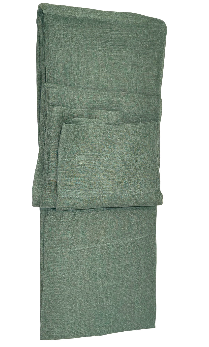 Beacon Looms (BL) Heather Panel Pair (2) 52″ x 84″ Seafoam Green Sheer