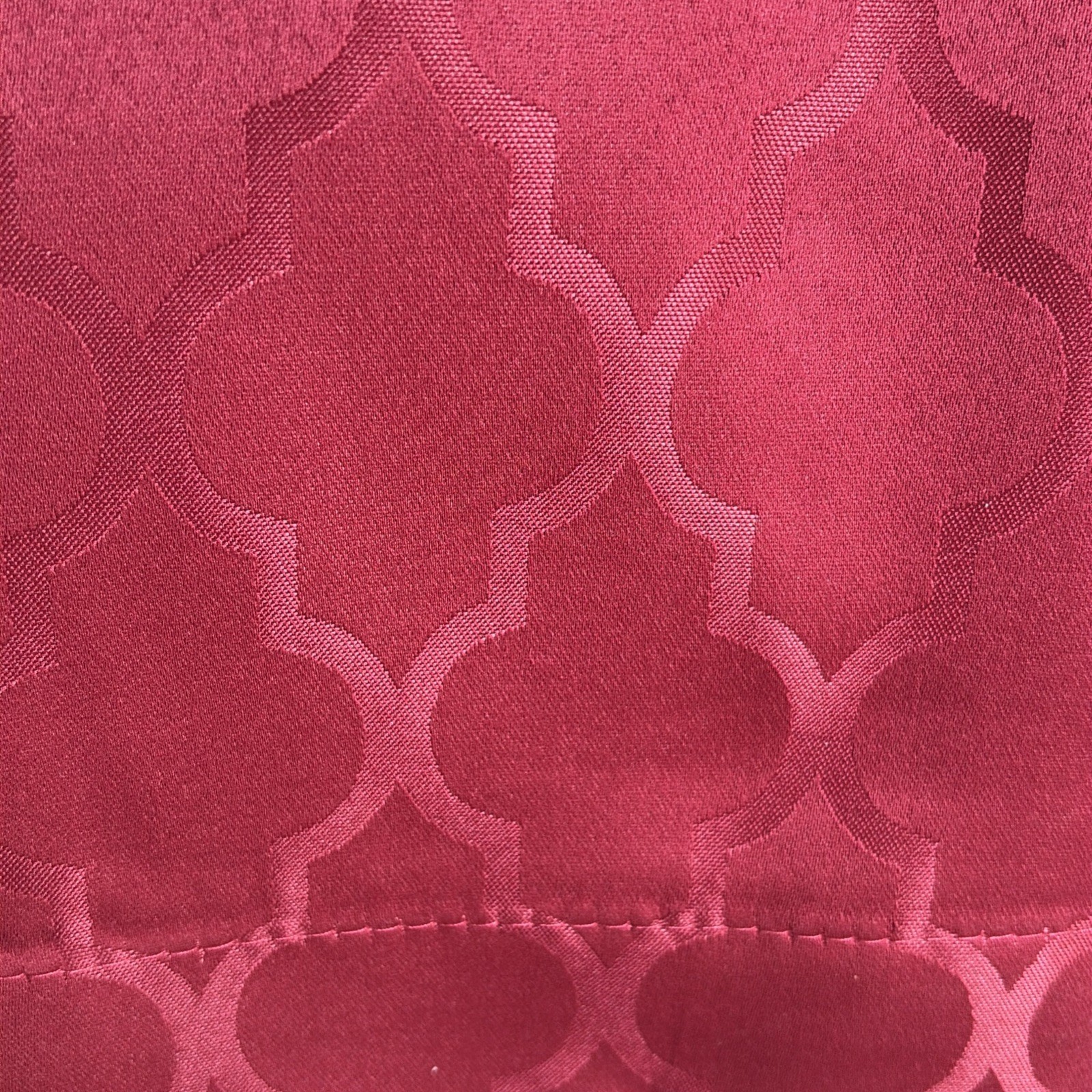 Jacquard Window Panels 3 Piece Set Crysta [1]56x16in & [2] 28x36in Brand new! T3