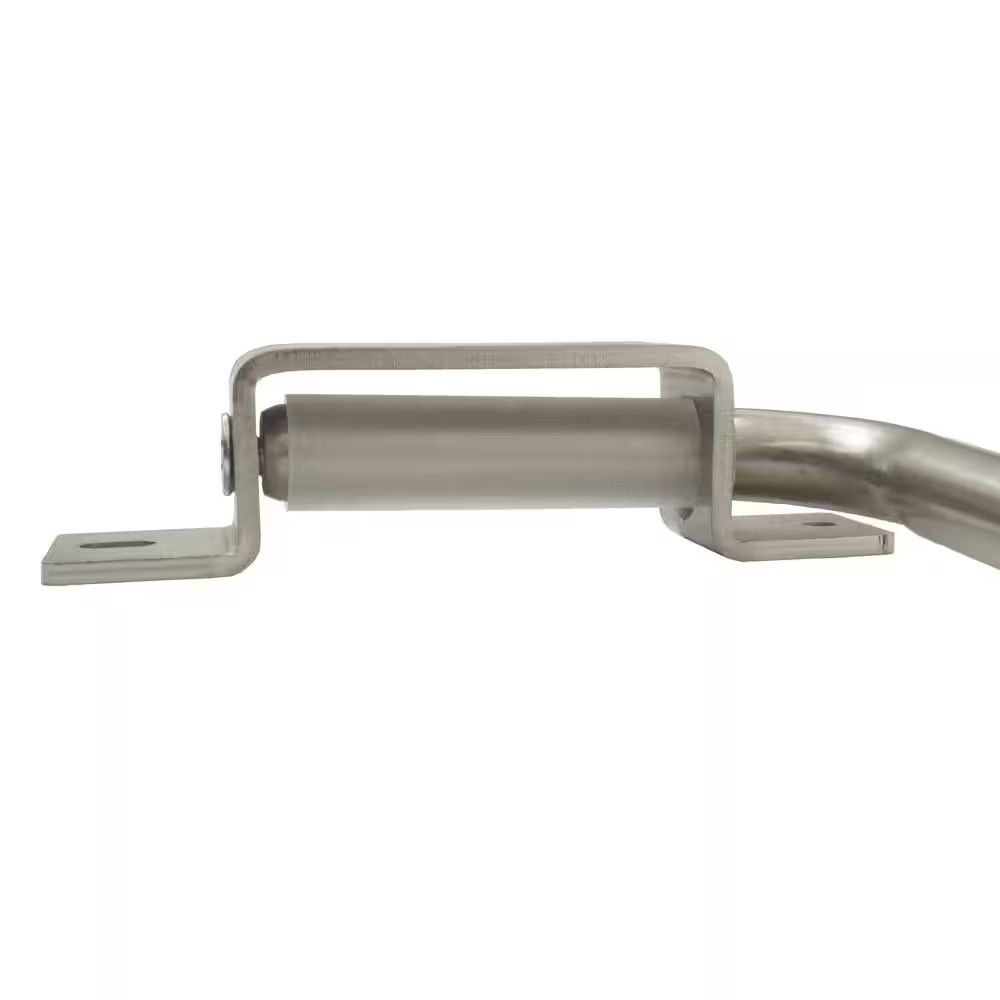 Innovative 20 In. – 36 In. Swing Arm Single Curtain Rod in Brushed Nickel