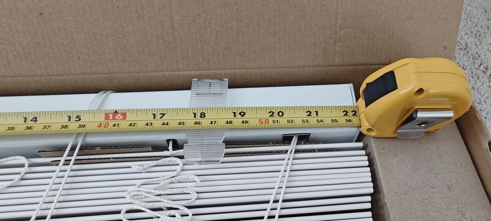 GRABER corded window blind 23 x 64