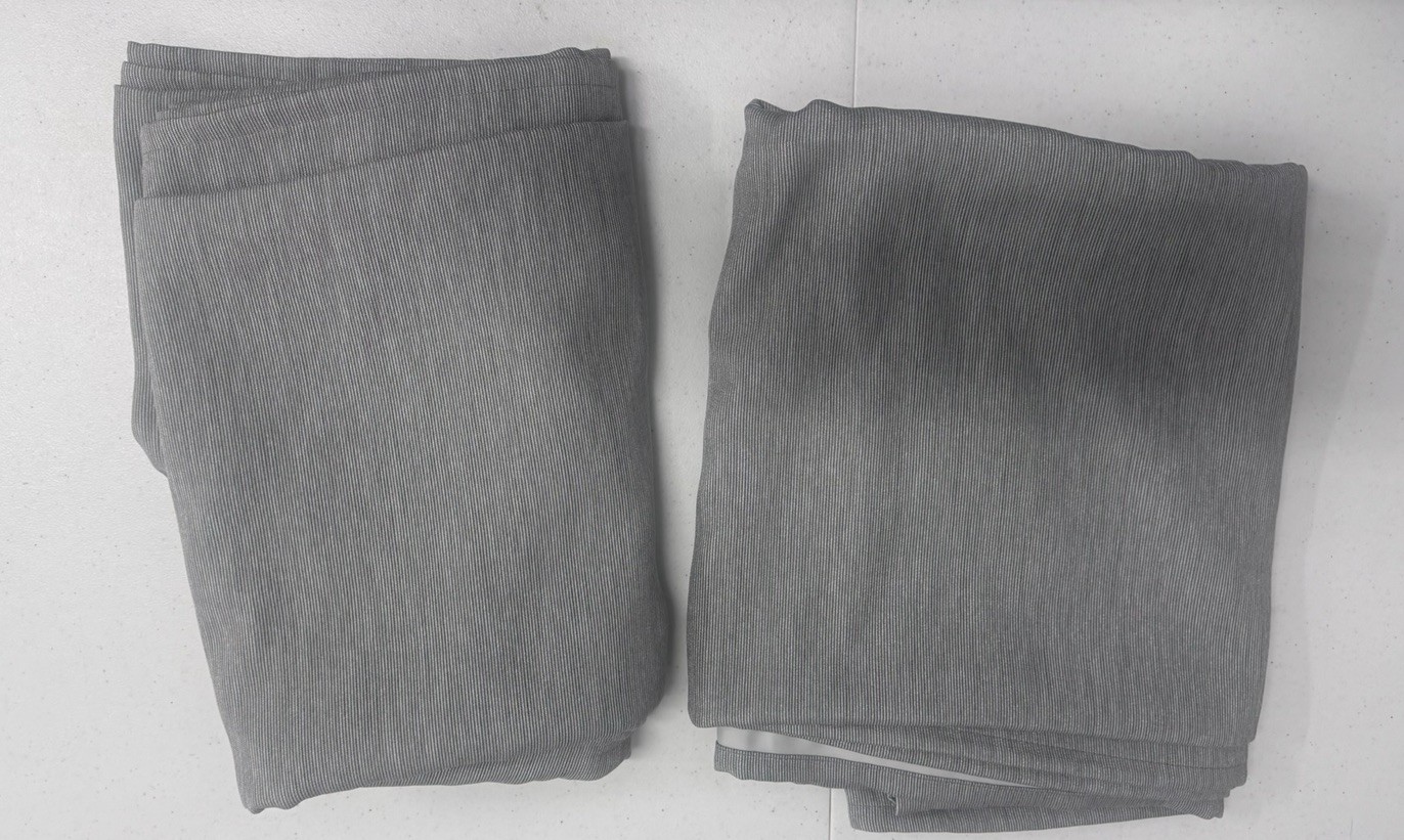 Ikea VILBORG Curtains 2 Panels 1 pair Room Darkening 57″ x 84″ gray