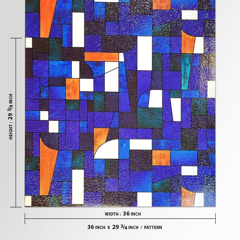 BDF 3ABST Window Film 3ABSTract Stained Glass