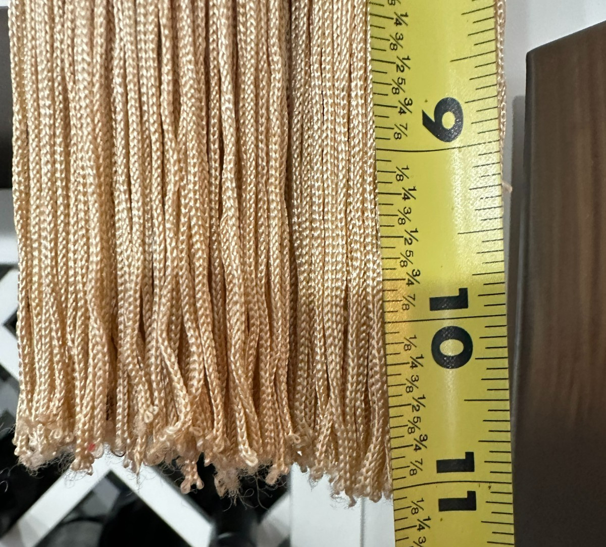 Vintage Gold Ornate Large Tassel Drapery Tie Back Corded Set of 2