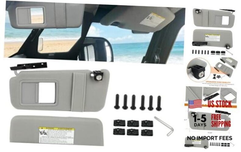Sun Visors Window Sun Shades Upper Front Windshield Mount Compatible with