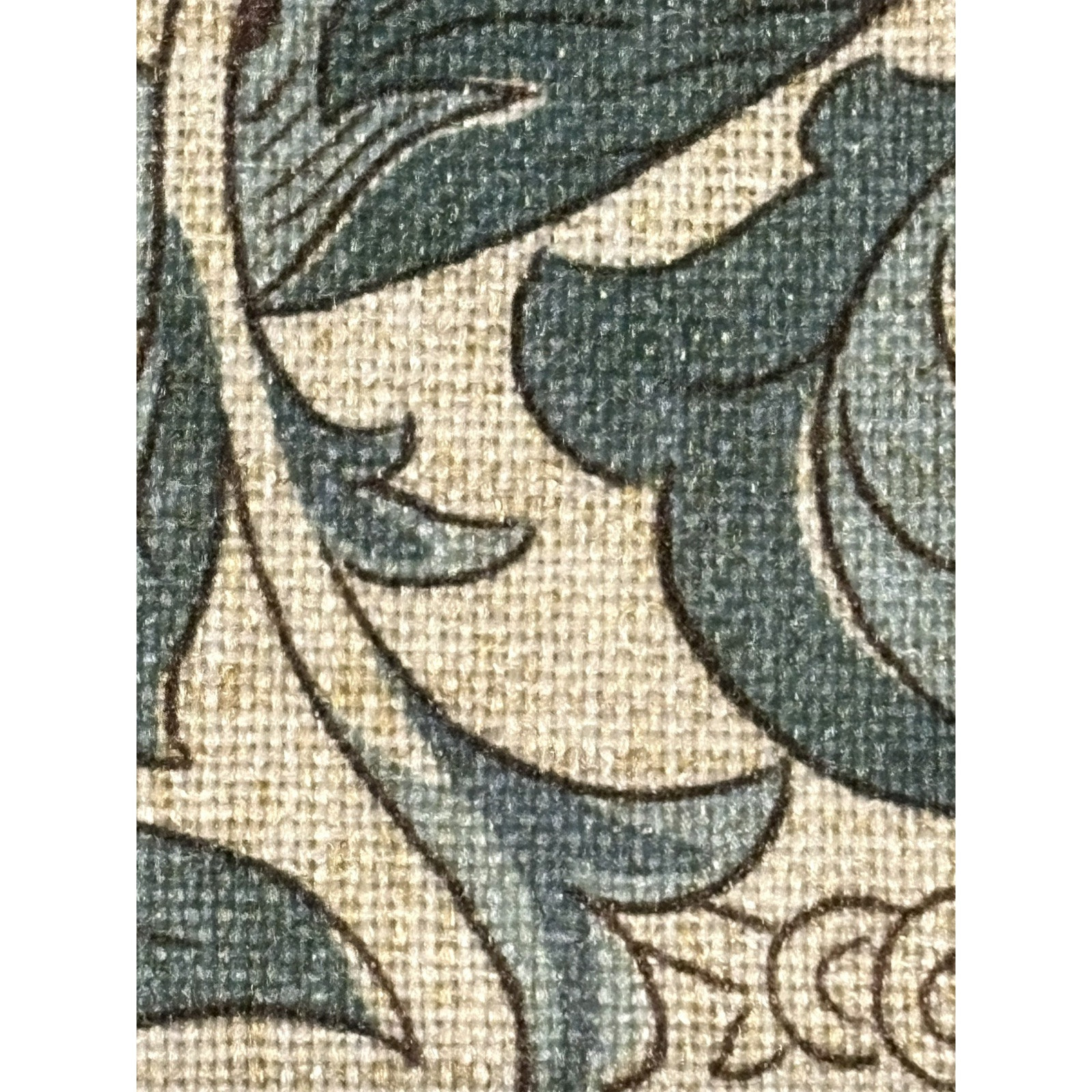 William Morris & Co. Window Curtains Panels Lodden Set Pair 50 X 84” Blue Drapes