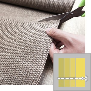Adjustable Sliding Glass Door Blinds 45.8″- 86″ W x 96″ H, Panel Track Blinds
