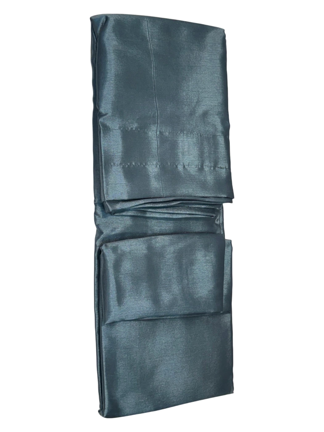 Better Homes Rod Pocket Back Tab Panel 54″ x 84″ Blue Faux Silk Lined Classic