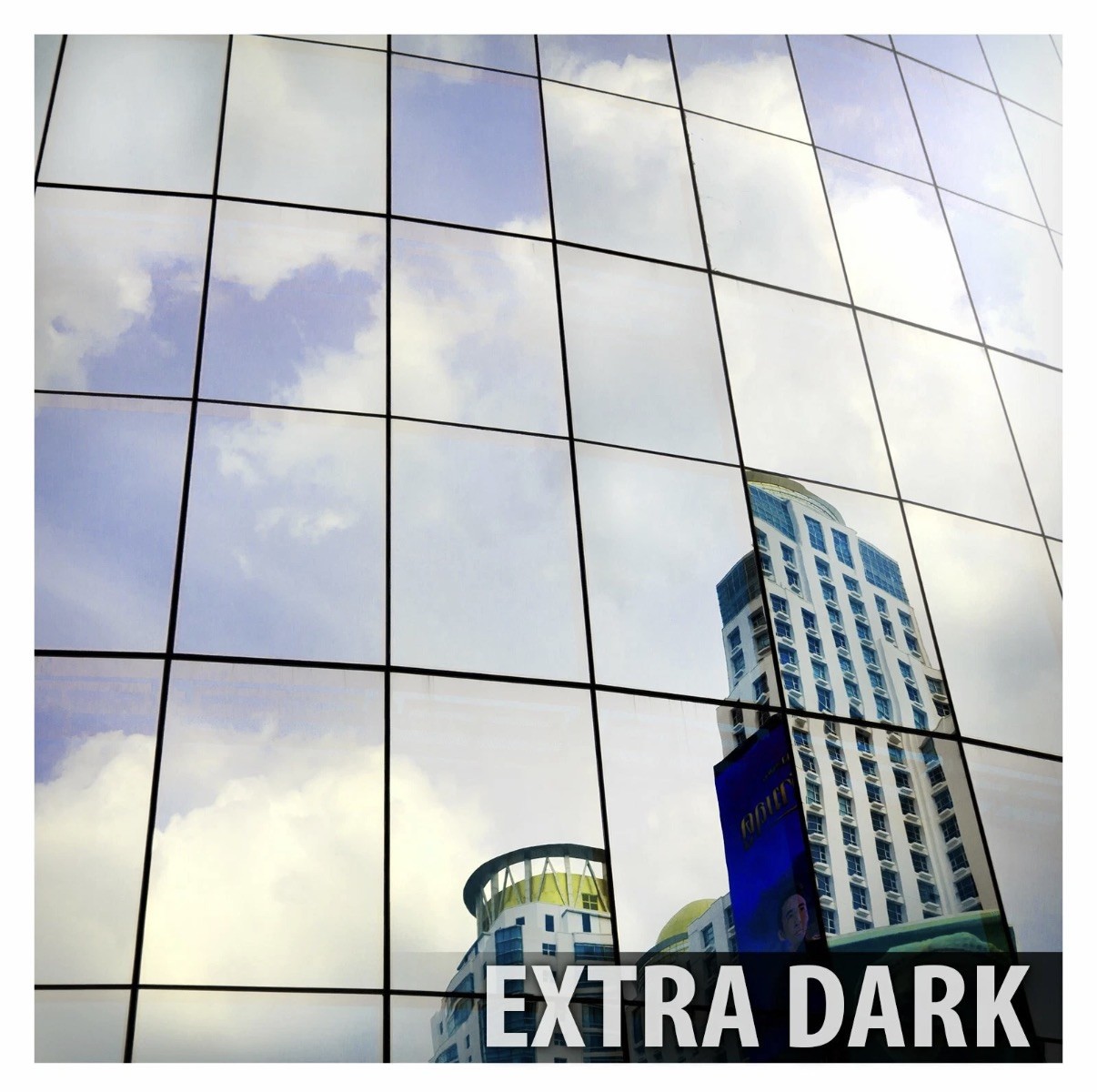 BDF S05 Window Film Daytime Privacy and Heat Control Mirror Silver 5 (Very Dark)