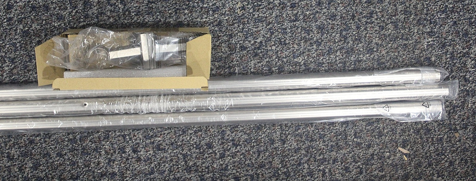 Pottery Barn 6565243 Single Curtain Rod 1.25 96-120 Pewter #3011-3
