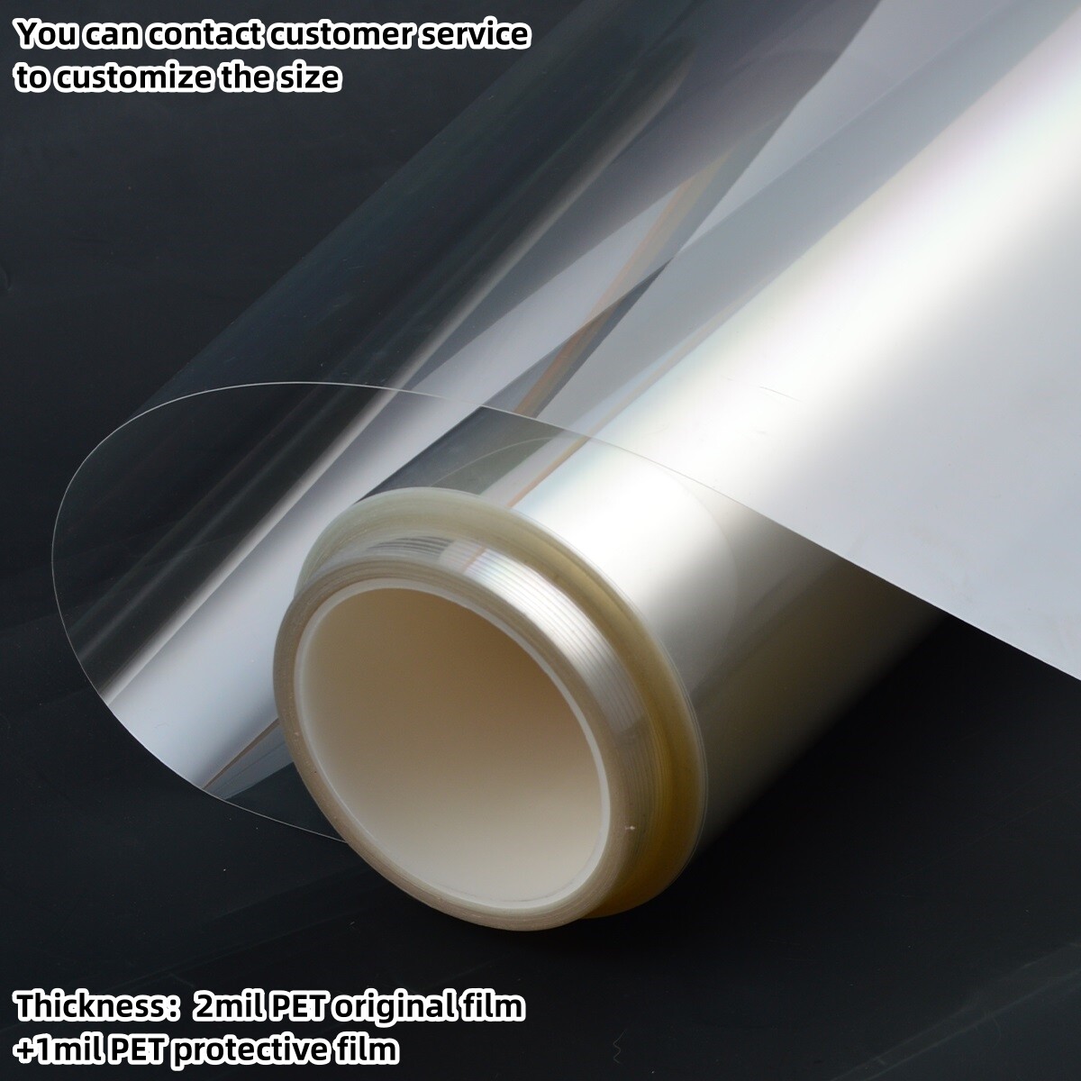 PET Transparent Furniture Protective Film Marble Table Cloth Table Cover Sticker