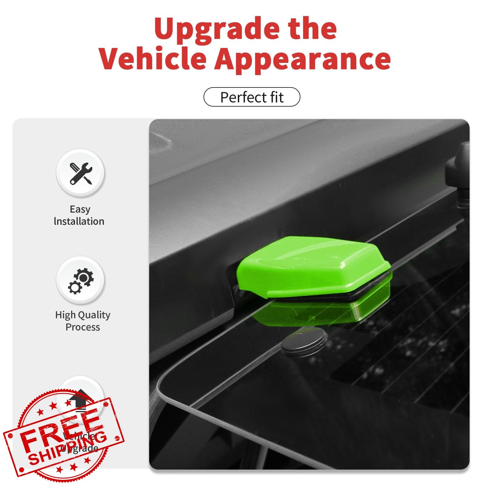 SQQP Tail Window Trim Green