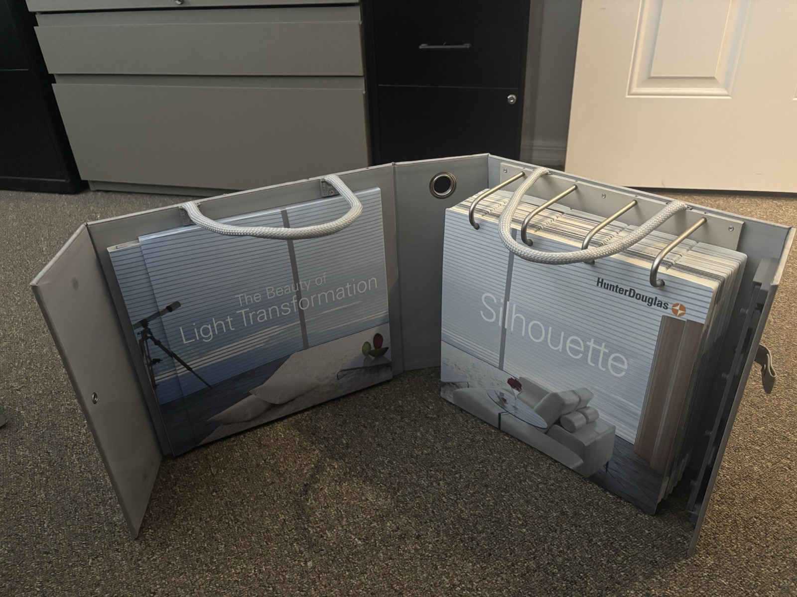 Hunter Douglas Silhouette Window Shadings Dealer Sample Kit