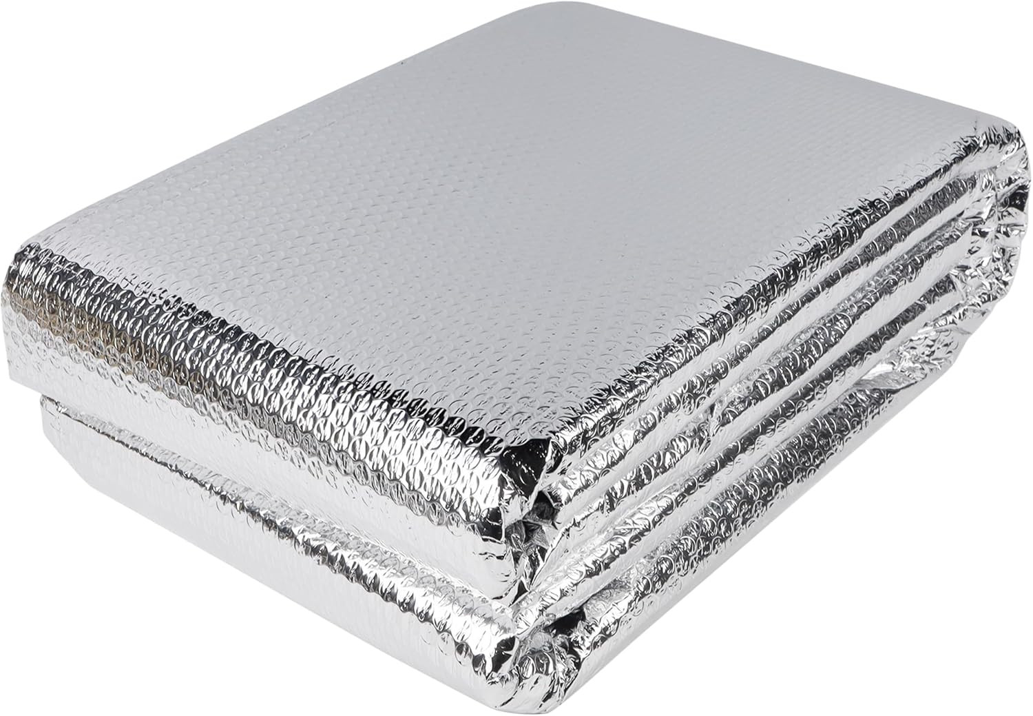 Window Insulation Roll, 48IN X 20FT Reflective Heat Shield Bubble Film, Double-S