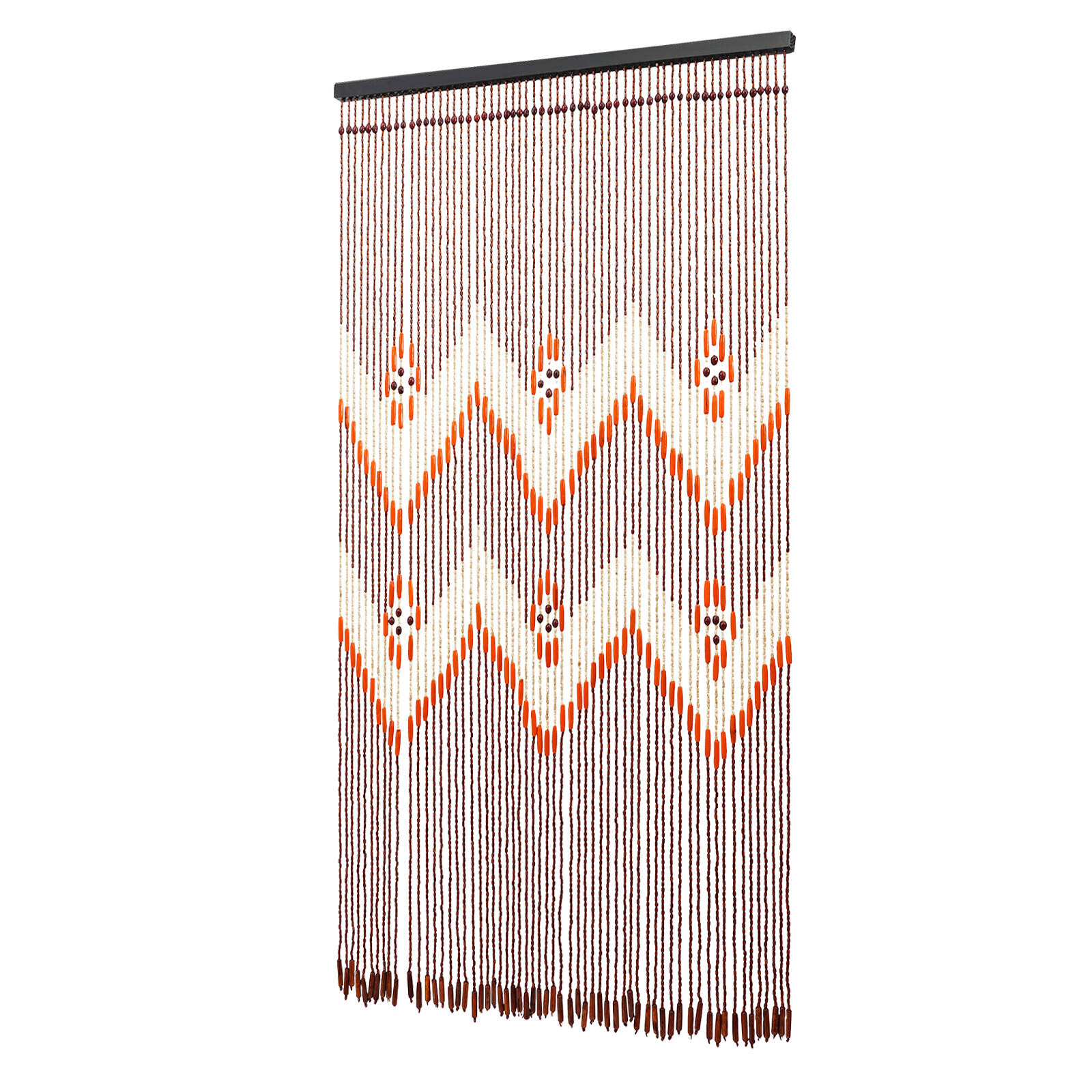 Wavy Shape Door String Curtains for Doorways Bamboo Door Curtain Privacy Decor