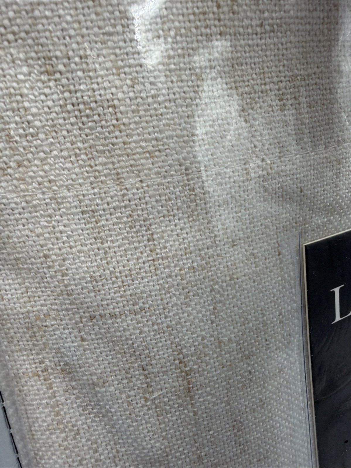 Lauren Ralph Lauren Vienna Lined Single Curtain Panel – Linen – 54”W x 84”L