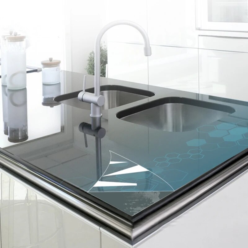 Matte Furniture Film Protective oil-proof Scratch Resistant DIY Adhesive Sticker