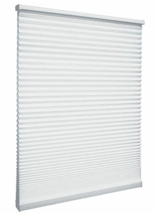 HDC Snow Drift Cordless Light Filtering Cellular Shade – Choose Size
