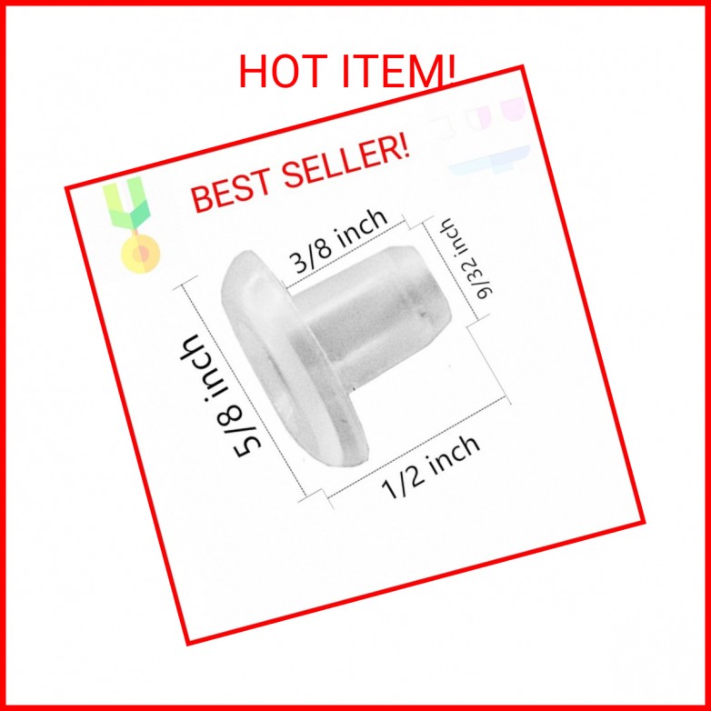10pcs Horizontal Blinds Bottom Rail Ladder Cord Button Plug for Wood & Faux Wood