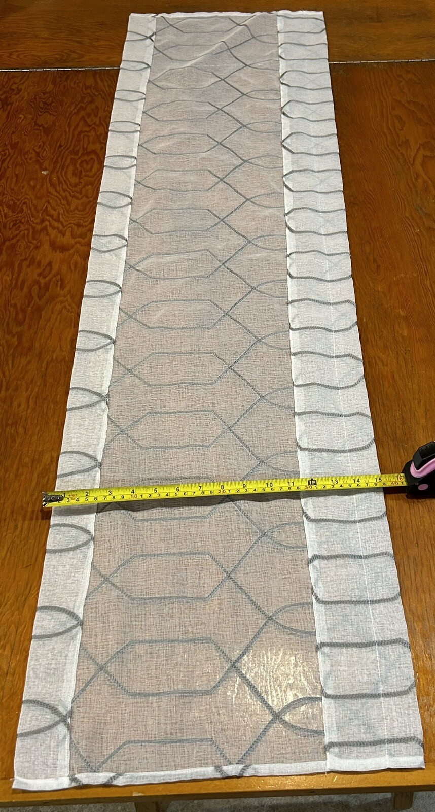 Printed Tiers and Valance 36″ 3-Piece Set, Multi, BCI Cotton, Recycled Polyester