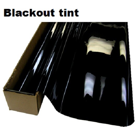 Blackout Static Cling Tint Window Film For Privacy To Block Sun UV Protection US