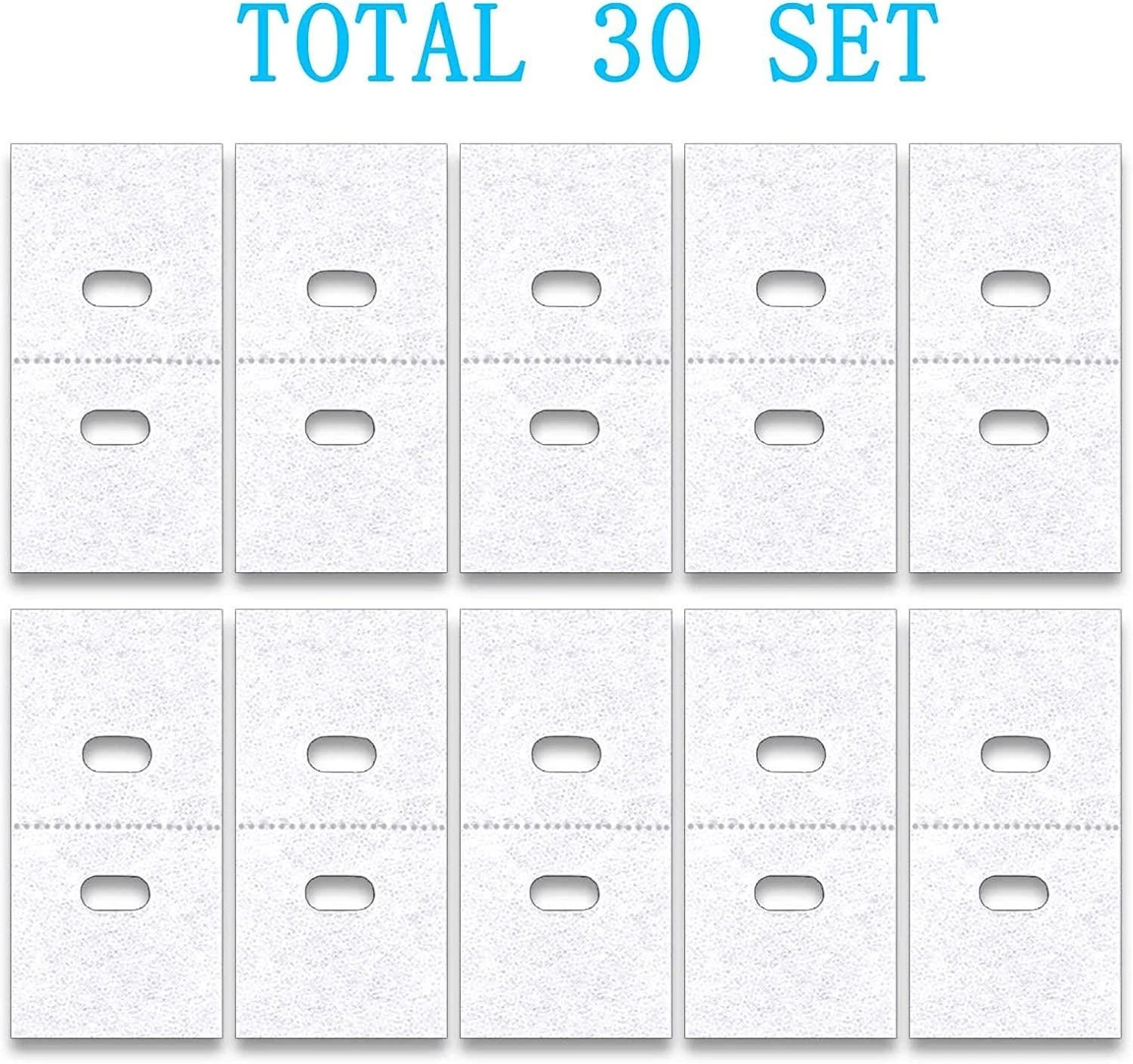 60 Pcs Vertical Blinds Replacement Slats Panels, Vertical Blind Repair Tabs Kit