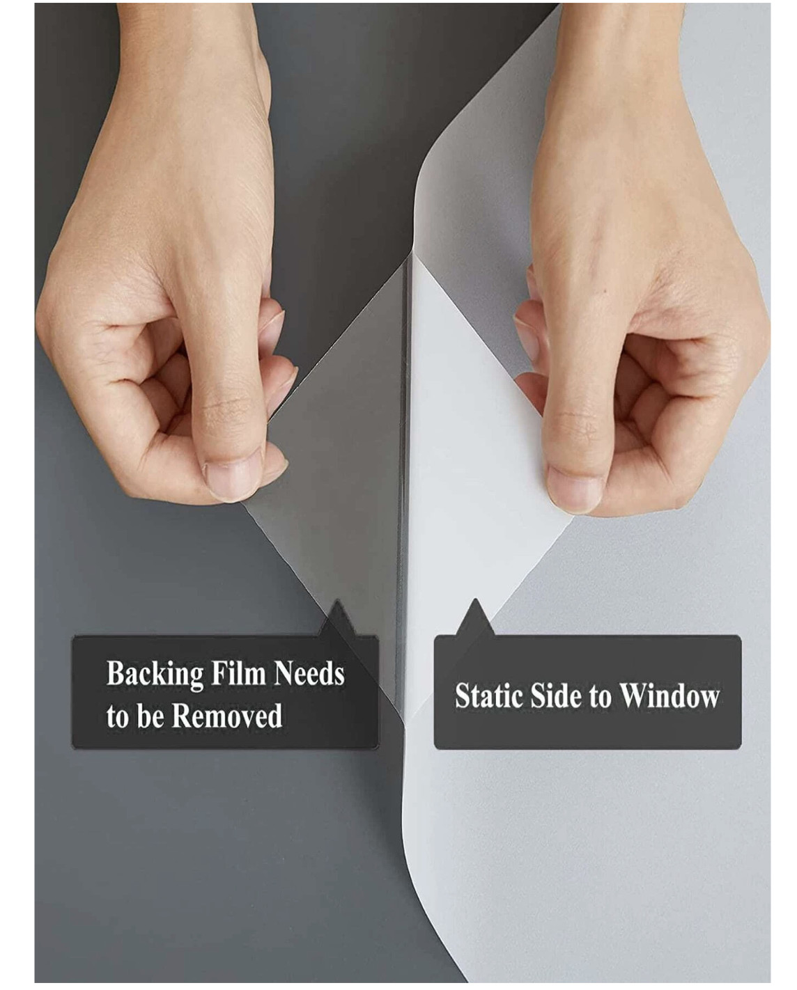 Matte White Frosted Window FILM Roll – 100% PRIVACY TINTING FILM – UV Protection