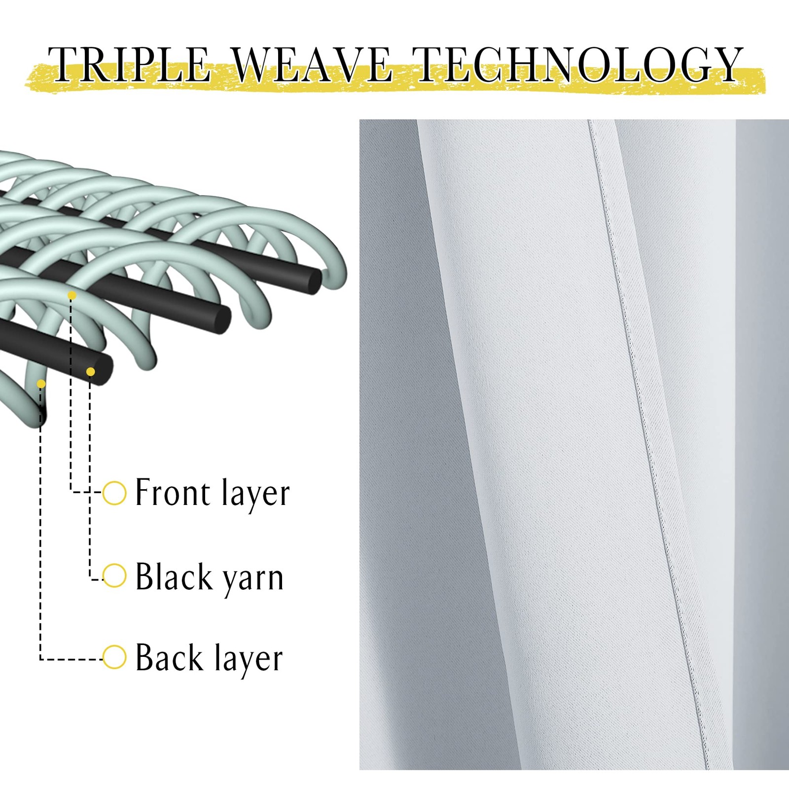 Nicetown Curtain Liners For 95 – Out Curtain Liners For Drapes Fabric Liners