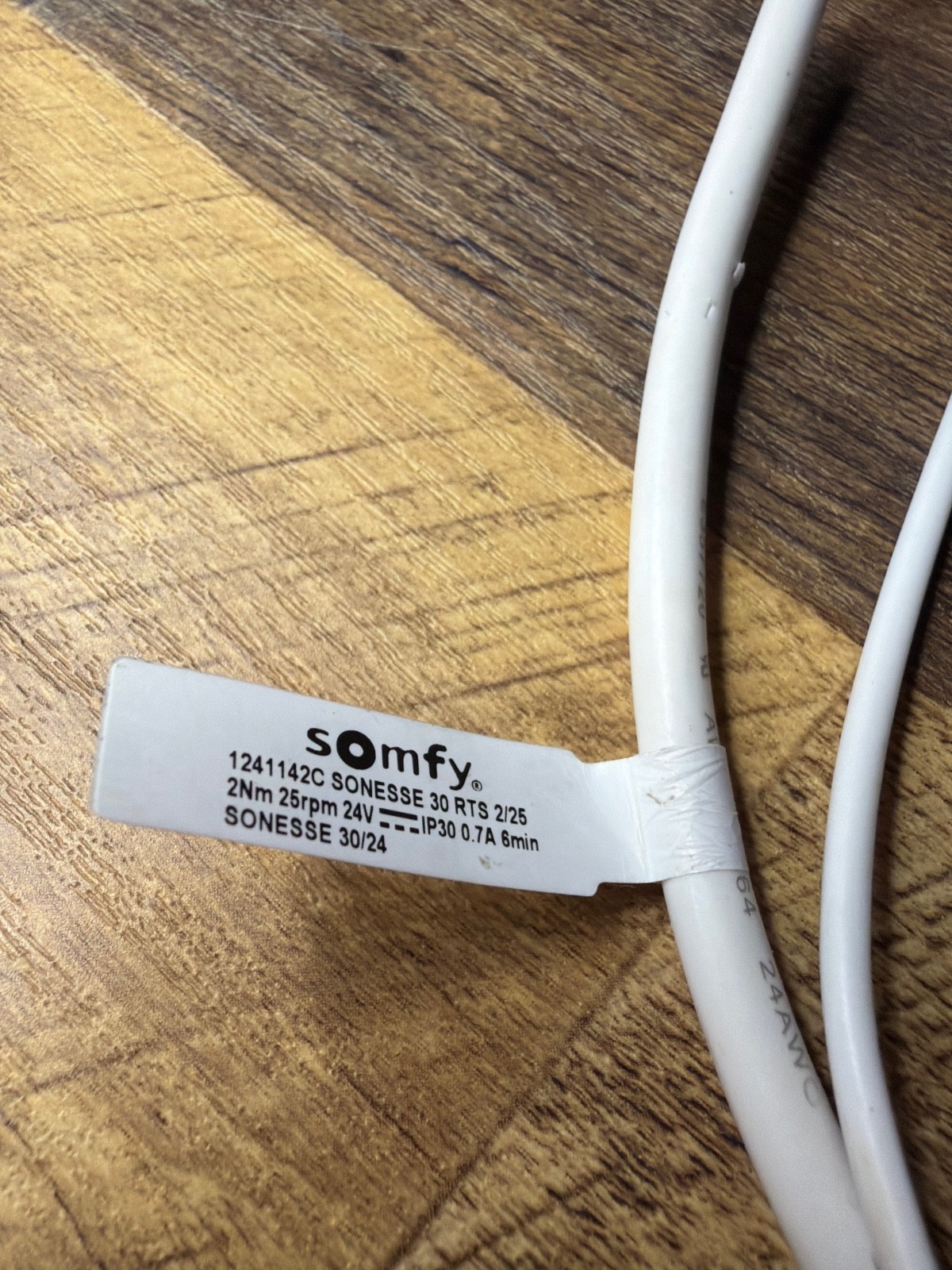 Somfy Sonesse 30 RTS 24v DC Motor Ref. # 1241142