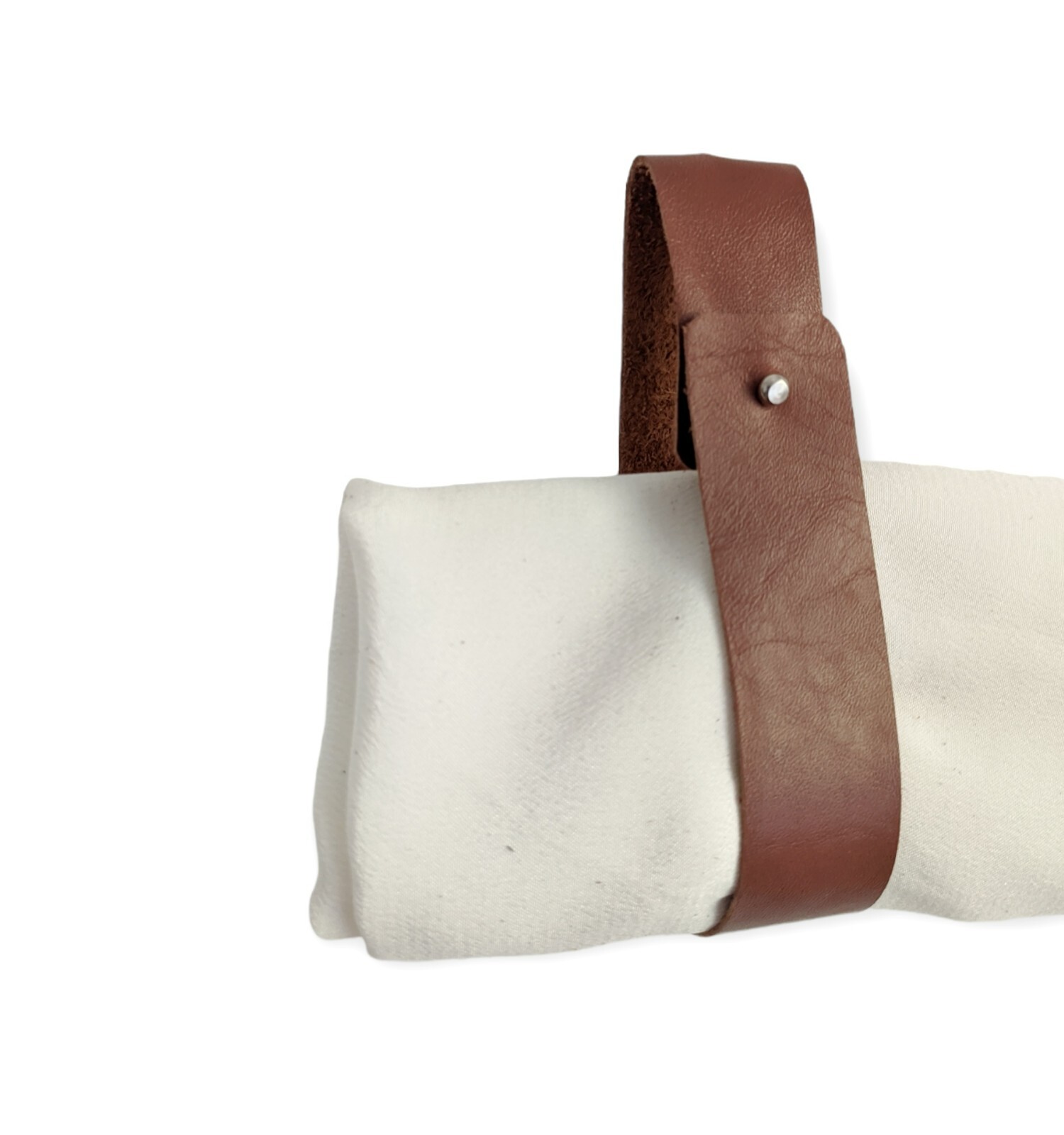 25cm Leather Roll Up Blind Holder Strap, Bambo Blinds Curtains Jalousie Roller