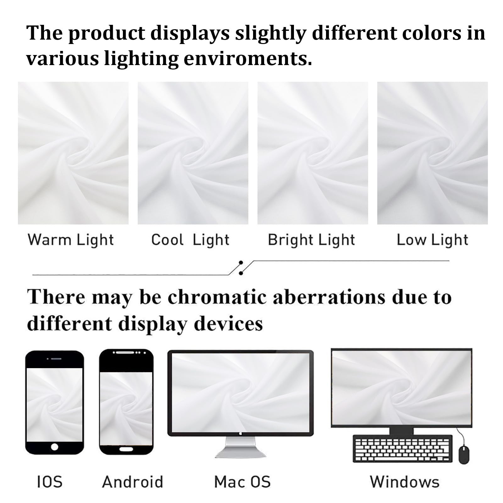 36 Inch Sheer Curtains Tiers 2 PCS with Dual Rod 40″W x 36″L (Pack of 2) White