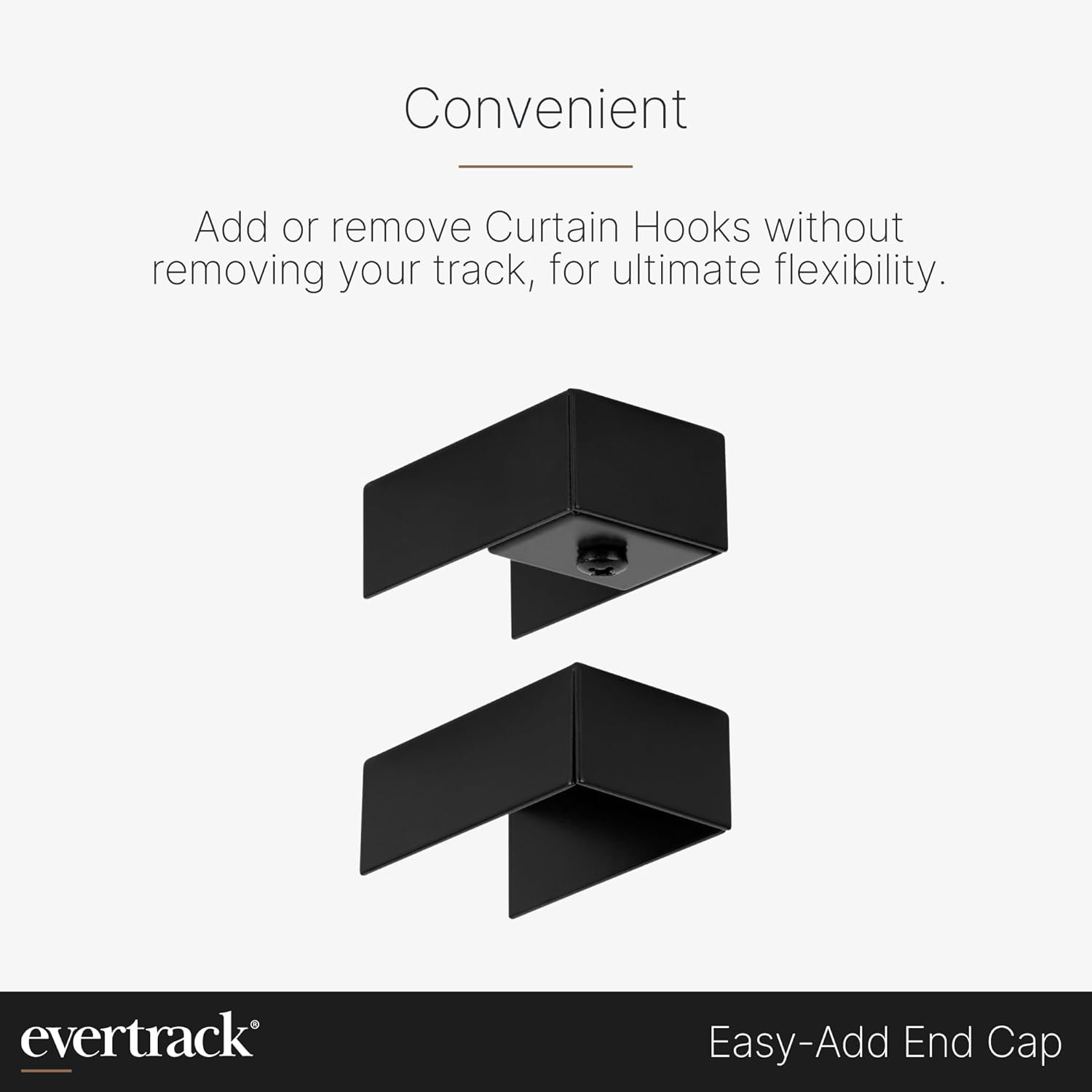 Curtain Track – Ceiling Mounted Curtain Rail for Curtains, Drapes, and Room Divi