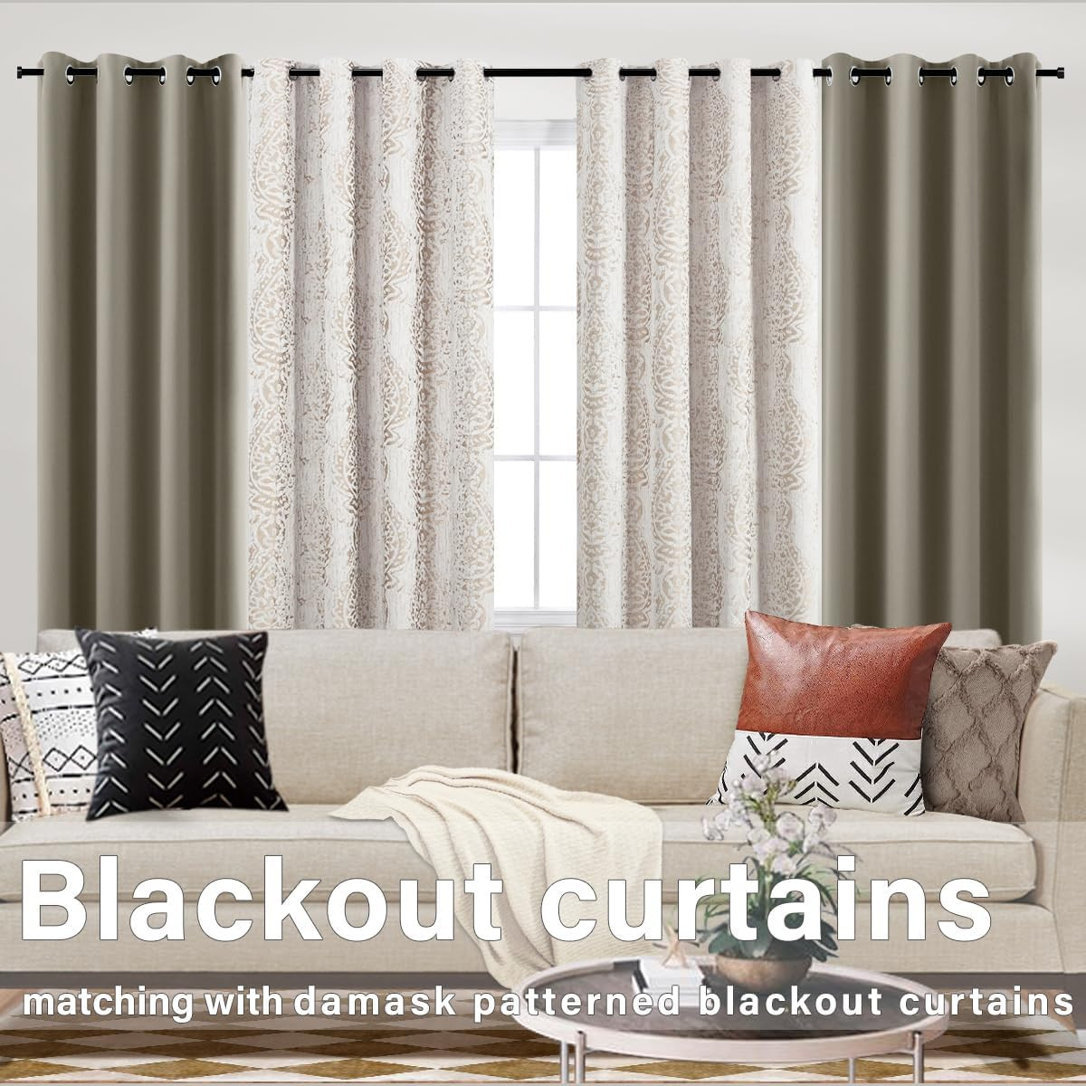 Blackout Curtains with Grommets – Total Darkness & Privacy