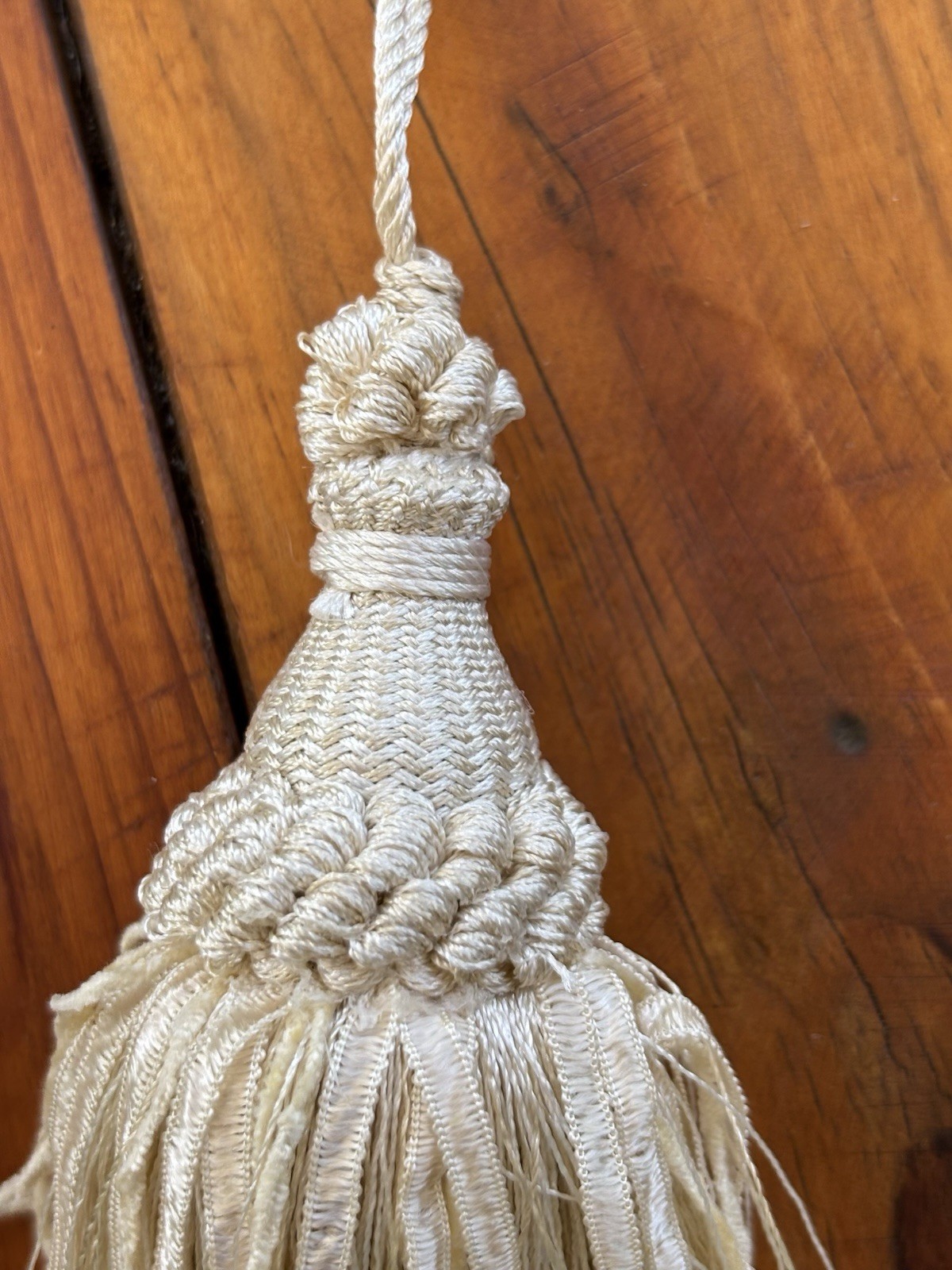 Ivory 5″ Tassel Curtain Tie Back