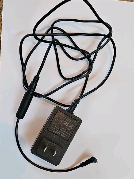 Motorized Roller Shades Charging Cord Model MX36W1-2401500U New 72″