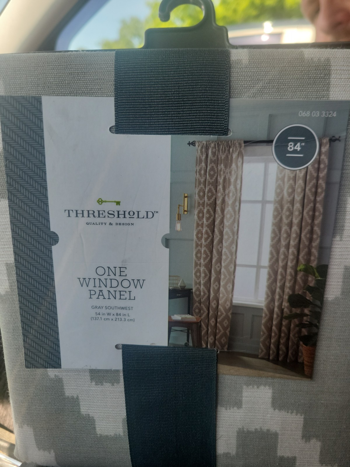 Threshold Grey Southwest 1 Panel Per Pack (Selling In A 2 Pack) 54 In W X84 InL