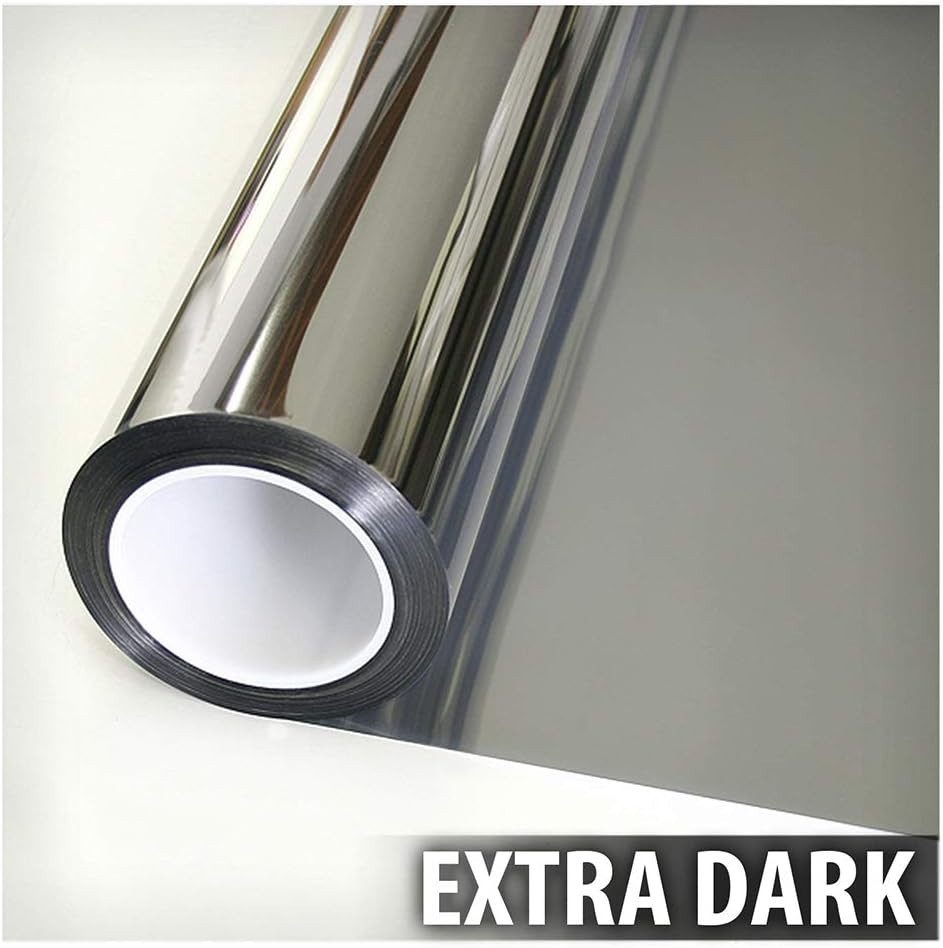 S05 Window Film Daytime Privacy and Heat Control Mirror Silver 5 Very Dark – …