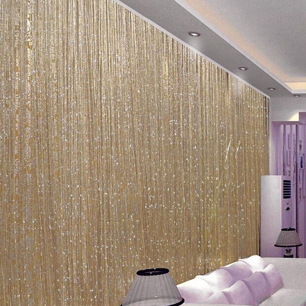 NEW String Door Curtain Beads Room Divider Window Panel Tassel Fringe Decoration