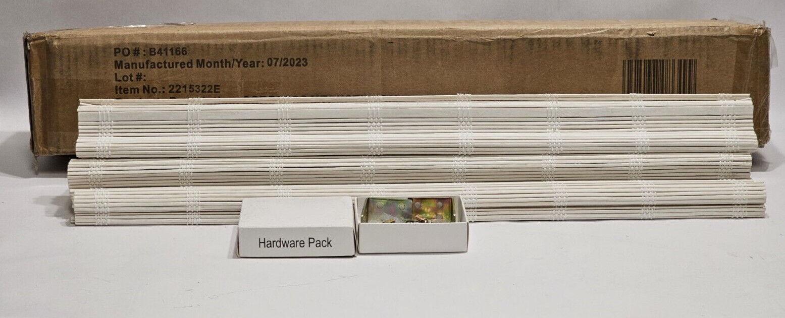 RADIANCE MATCHSTICK OUTDOOR ROLLER SHADES PRIVACY SCREEN 221