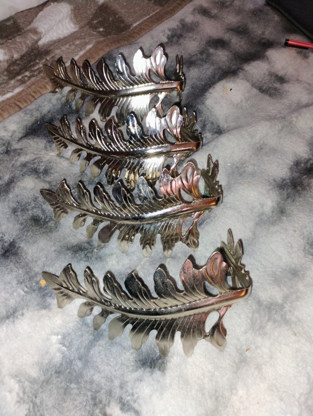 curtain tie backs metal