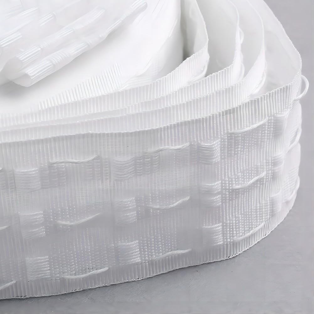 39 Feet Curtain Tape, 3” Pencil Pleat Drapery Header Tape