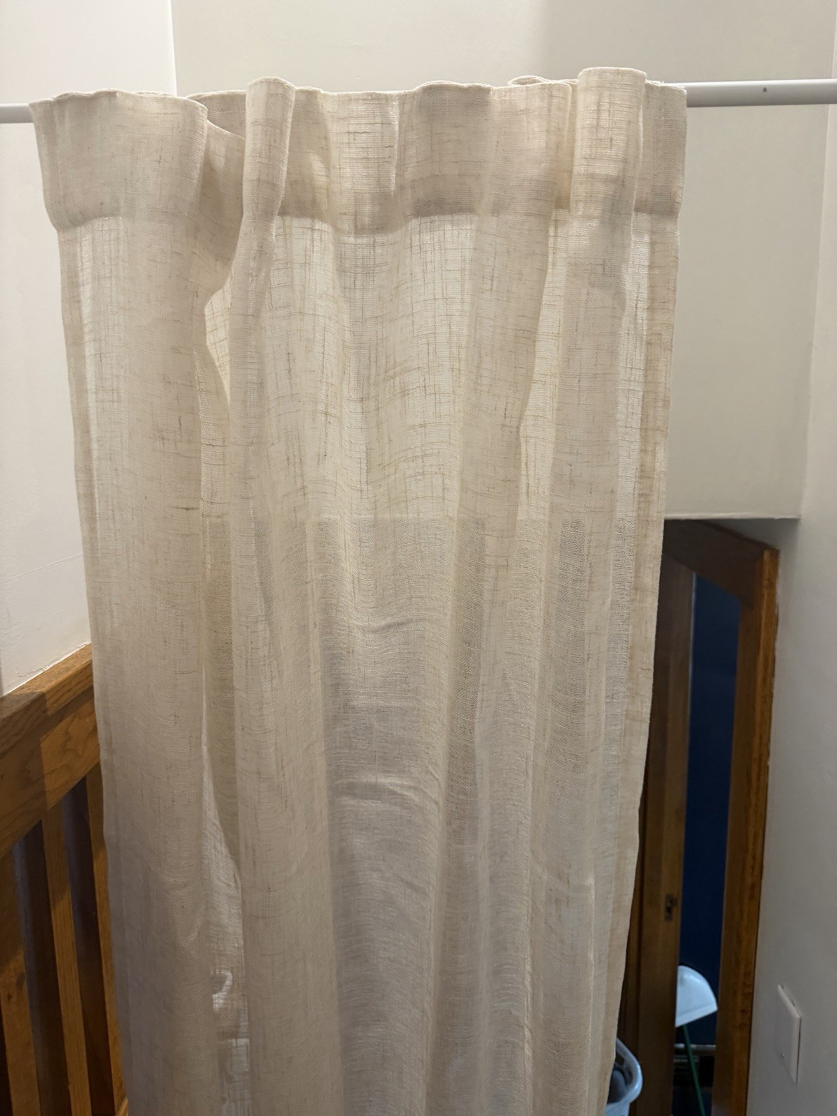 8 panels Beige Sheer Curtain Panel 50 x 84 in Rod Pocket Solid Classic Unlined