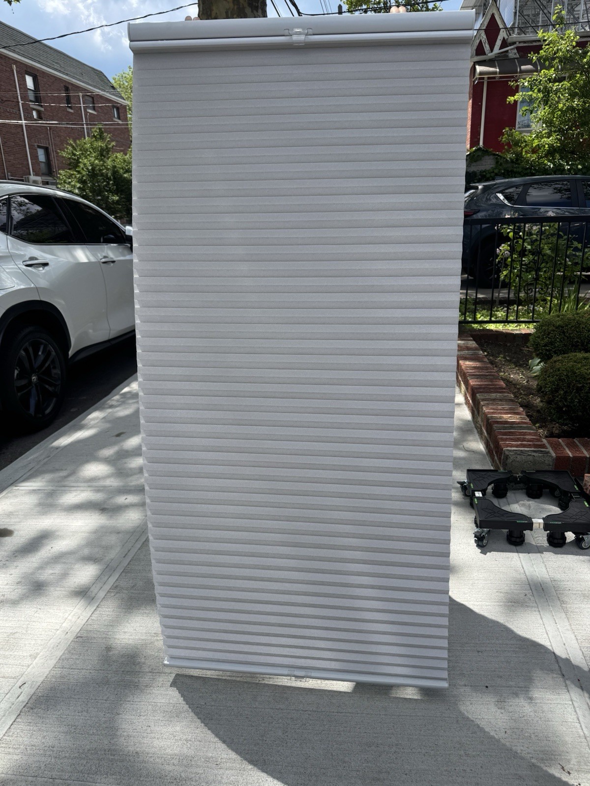 SELECT BLINDS CORDLESS LIGHT FILTERING TOP DOWN BOTTOM UP SHADE GRAY 30.5”x 61”