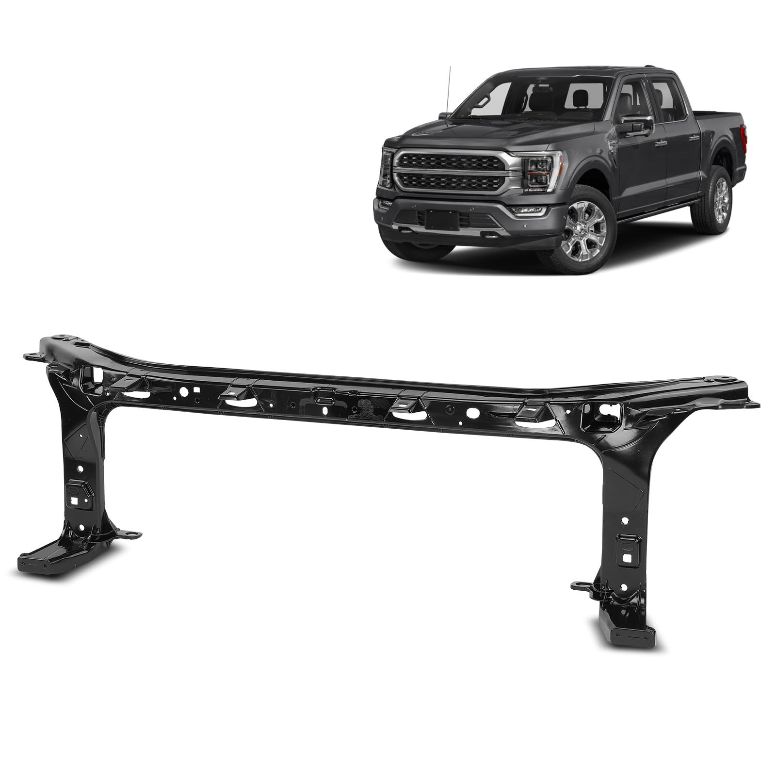 Upper Radiator Support Radiator Core Support Assembly 2015-2022 Ford F-150