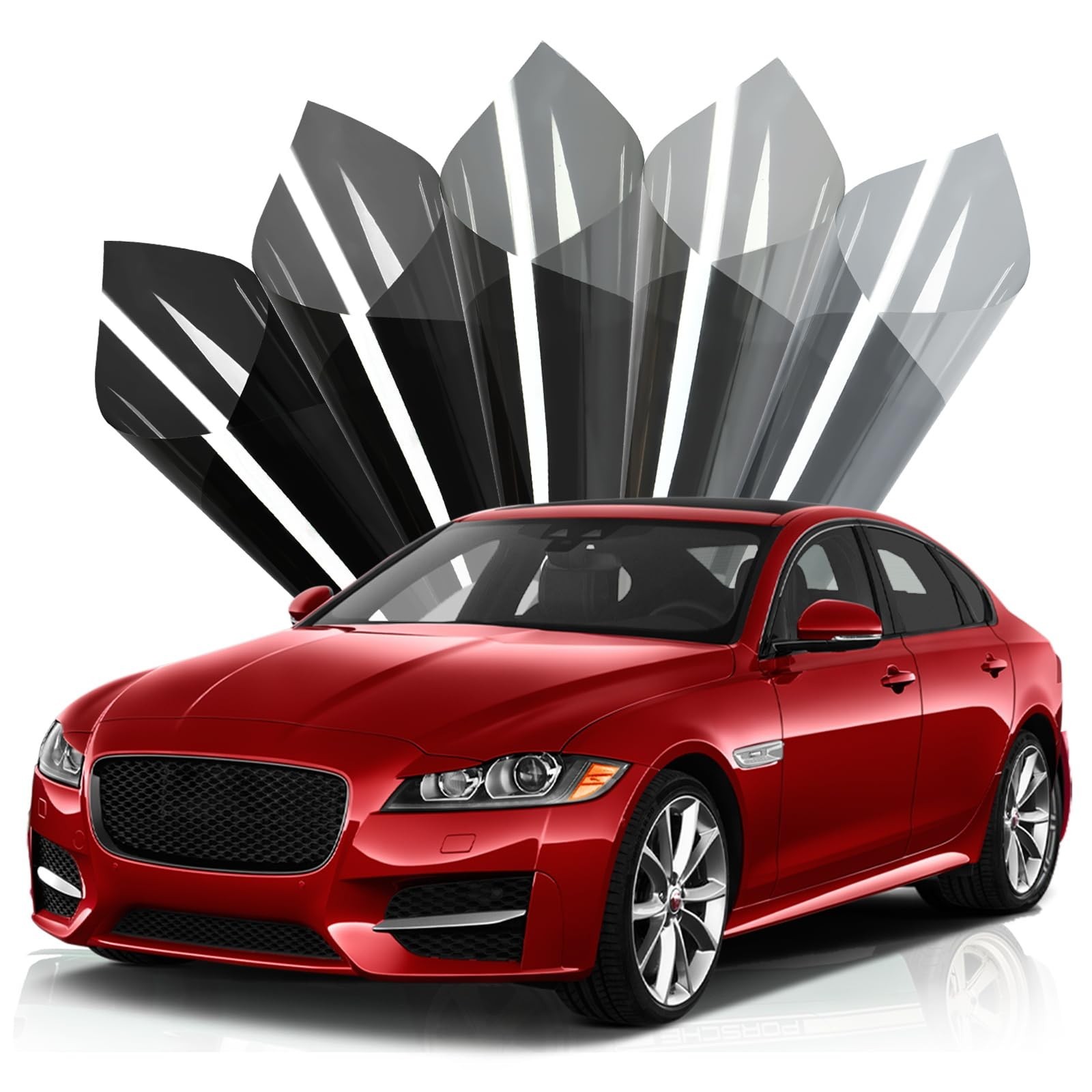 Window Tint Film for Cars, 50% VLT 20in x 10Ft Ceramic Window Tints, Blocks 9…