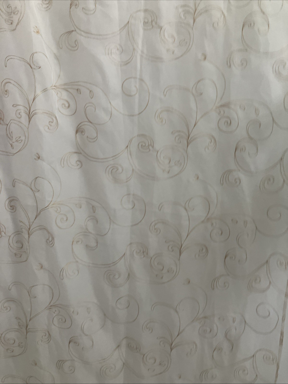 Set of 4 Better Homes & Gardens Sheer Window Panels Ivory Embroidered 38″ x 84″